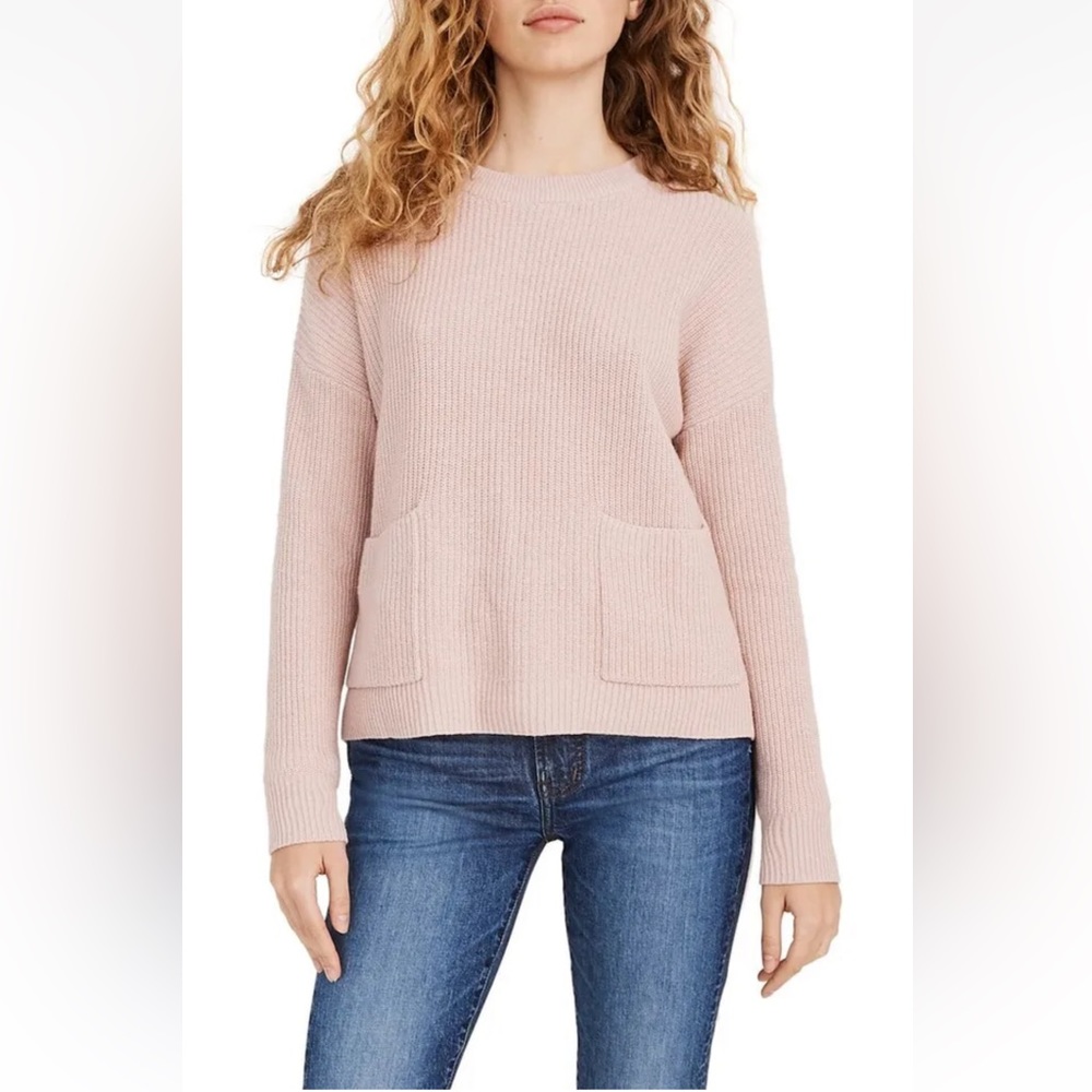 Nwt Madewell Patch Pocket Pullover Knit Sweater S… - image 5